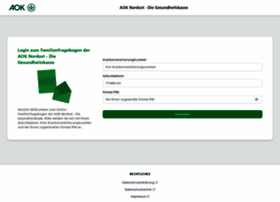Aok Nordwest Familienfragebogen Online – MFTM