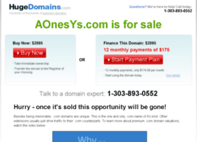 Aonesys.com thumbnail