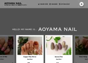 Aoyama-nail.com thumbnail