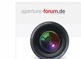 Aperture-forum.de thumbnail