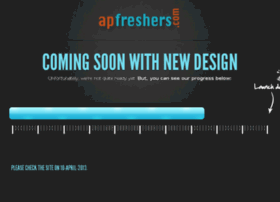 Apfreshers.com thumbnail