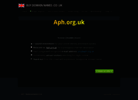 Aph.org.uk thumbnail
