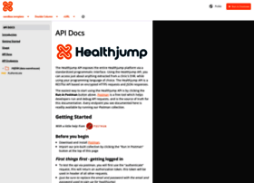 Apidocs.healthjump.com thumbnail