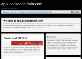Apis.backendadmin.com thumbnail