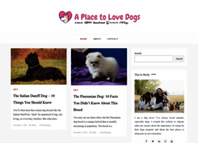 Aplacetolovedogs.com thumbnail