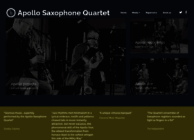 Apollosaxophonequartet.com thumbnail