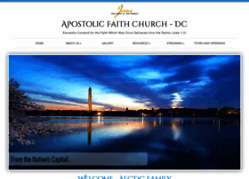 Apostolicfaithdc.org thumbnail