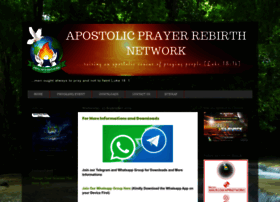 Apostolicrebirth.blogspot.com.ng thumbnail