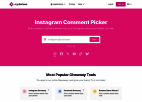 Rafflys by AppSorteos – Instagram Multi Post Comment Picker