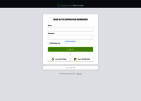 App.expirationreminder.net thumbnail
