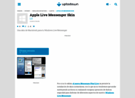 Apple-live-messenger-skin.uptodown.com thumbnail