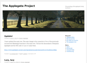 Applegate-project.org thumbnail