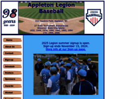Appletonlegionbaseball.org thumbnail Appletonlegionbaseball.org thumbnail