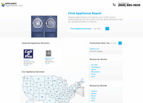 Appliance-appointment.com thumbnail