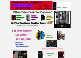 Appliance1service.com thumbnail