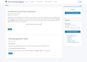 Application.ju.edu.et thumbnail Application.ju.edu.et thumbnail