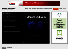 Appliedradiology.com thumbnail