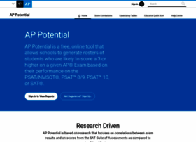 Appotential.collegeboard.org thumbnail