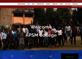 Apsmcollege.ac.in thumbnail