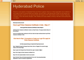Apstatepolice.the-hyderabad.com thumbnail