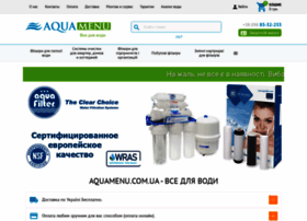 Aquamenu.com.ua thumbnail