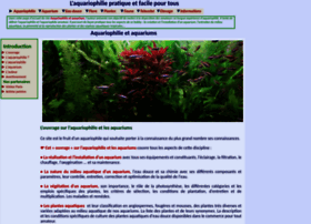 Aquariophilie-aquarium.fr thumbnail