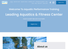 Aquaticperformancetraining.com thumbnail