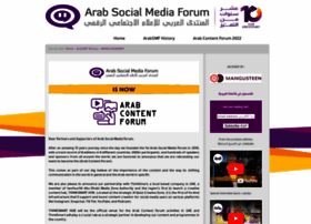 Arabsocialmediaforum.com thumbnail