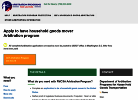 Arbitrationprogramsformovers.com thumbnail