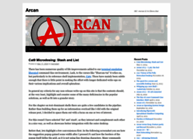 Arcan-fe.com thumbnail