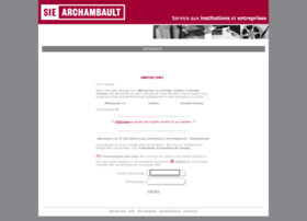 Archambault-sie.ca thumbnail