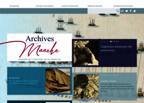Archives-manche.fr thumbnail