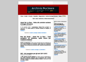 Archivionucleare.com thumbnail
