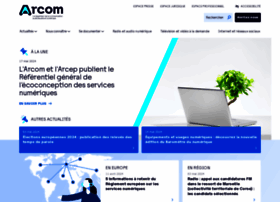 Arcom.fr thumbnail