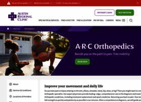 Arcorthopedics.com thumbnail