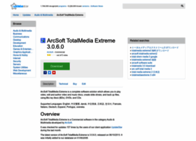 Arcsoft-totalmedia-extreme.updatestar.com thumbnail