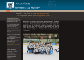 Arcticfoxeshockey.net thumbnail