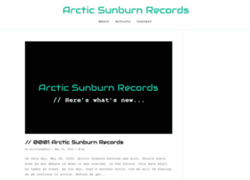 Arcticsunburn.com thumbnail