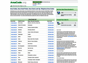 Areacode.org thumbnail
