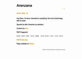 Arenzana.org thumbnail