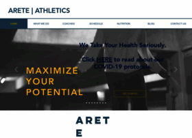 Arete-athletics.com thumbnail