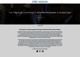 Argentinareforms.csis.org thumbnail