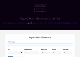 Argon2.online thumbnail