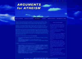Argumentsforatheism.com thumbnail