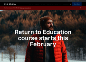 Argyll.uhi.ac.uk thumbnail