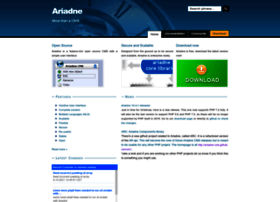 Ariadne-cms.org thumbnail
