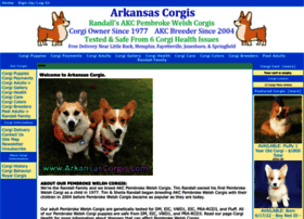 Arkansascorgis.com thumbnail