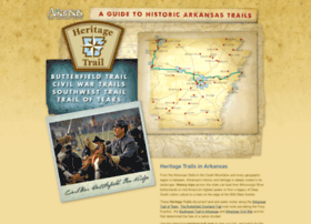 Arkansasheritagetrails.com thumbnail