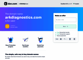 Arkdiagnostics.com thumbnail