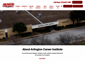 Arlingtoncareerinstitute.edu thumbnail